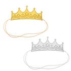 Crown "Queen" on an elastic band, MIX colors