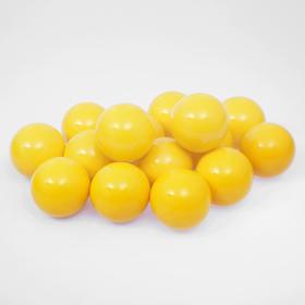 Шарики для сухого бассейна с рисунком, диаметр шара 7,5 см, набор 150 штук, цвет жёлтый