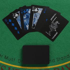Plastic playing cards, 54 PCs, 6.5x9x2 cm, 30 MKR