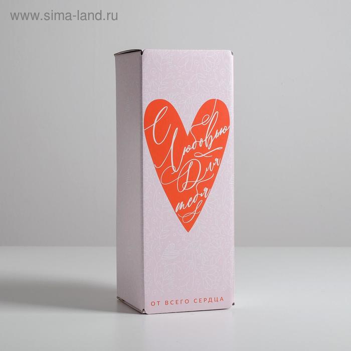 Коробка складная «Сердца», 12 х 33,6 х 12 см | vlarni-land