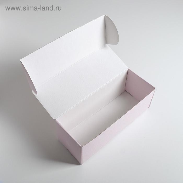 Коробка складная «Сердца», 12 х 33,6 х 12 см | vlarni-land
