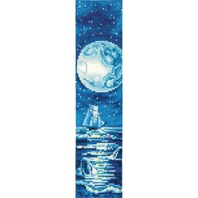 Набор для вышивания, закладка «Голубая луна»