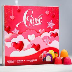 Конфеты «Love»: со вкусом клубники, смородины, манго, 130 г 5222258