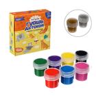 Gouache 7 colors + 2 colors with sequins 20 ml Calligrata Gouache 7 colors + 2 colors with sequins 20 ml Calligrata
