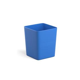 Подставка-стакан для пишущих принадлежностей ErichKrause Base, 7,5 х 9 х 7,5 см, синий