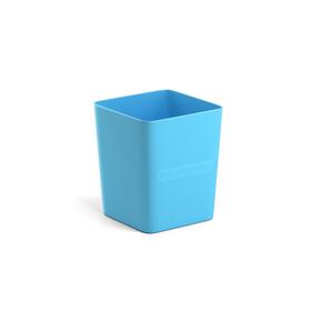 Подставка-стакан для пишущих принадлежностей ErichKrause Base, 7,5 х 9 х 7,5 см, пастельный голубой