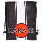 Shoe bag with rope handles "Karate", 32 x 42 cm