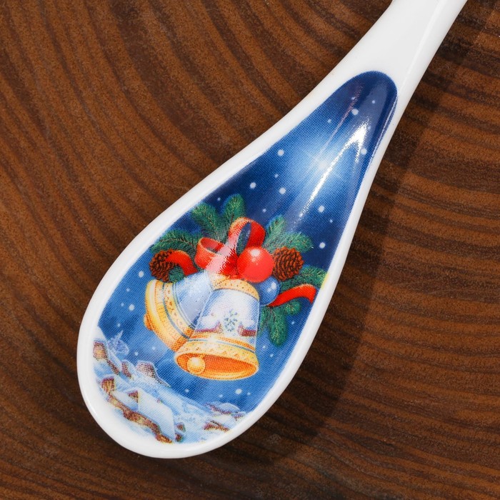 Ложка сувенирная «Колокольчик», 2.5 х 12.6 см - фото 798803149