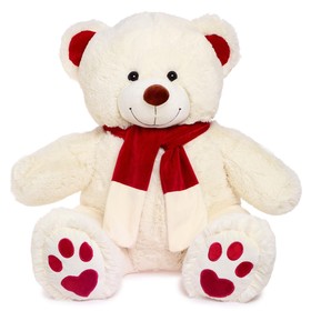 Мягкая игрушка «Медведь Кельвин», цвет молочный, 90 см