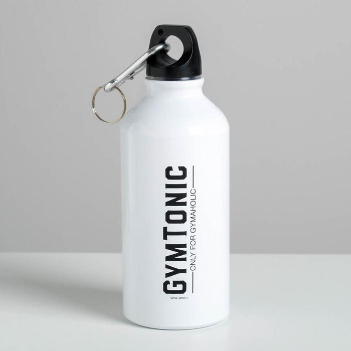 Бутылка для воды "Gymtonic", 400 мл