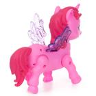 Музыкальная игрушка «Радужная пони» ходит, свет, звук, МИКС - фото 107966411