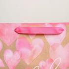 Пакет крафтовый горизонтальный With love, ML 27 × 23 × 11.5 см 4764585