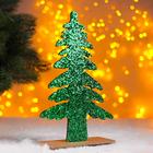 Christmas decor "Bright Christmas tree" green 0,5x17x26 cm Christmas decor "Bright Christmas tree" green 0,5x17x26 cm