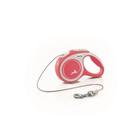 Рулетка Flexi NEW LINE Comfort XS (до 8 кг) трос, 3 м серый/красный Рулетка Flexi NEW LINE Comfort XS (до 8 кг) трос, 3 м серый/красный