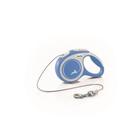 Рулетка Flexi NEW LINE Comfort XS (до 8 кг) трос, 3 м серый/синий Рулетка Flexi NEW LINE Comfort XS (до 8 кг) трос, 3 м серый/синий