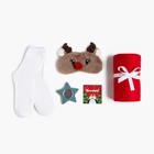 Набор подарочный «Теплых объятий» плед и аксессуары - фото 800099693