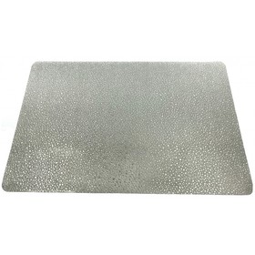 Покрытие для стола Table Mat «Капли», 80 см, рулон 20 пог. м, серебро