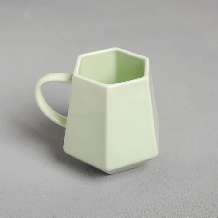 Кружка геометрия "Делай что любишь", зелёная, 300 мл - фото 798814106 Кружка геометрия "Делай что любишь", зелёная, 300 мл - фото 798814106