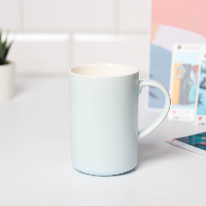 Кружка "Dream big", soft-touch, 450 мл - фото 798814123