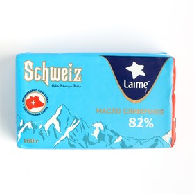 Масло сливочное Schweiz 82% 160г 8116222