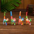 Stand for rings "Kitty" wood 10.5 cm MIX Stand for rings "Kitty" wood 10.5 cm MIX