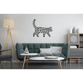 Деревянный интерьерный пазл EWA Design «Кошка»