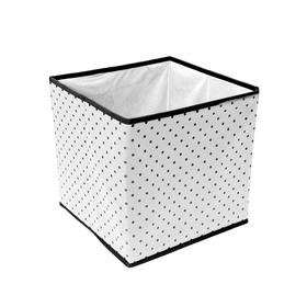 Коробка-куб для хранения вещей Eco White, 30х30х30 см