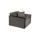 Кресло- кровать "Милена-2" ASH/Экокожа черная - фото 6527765