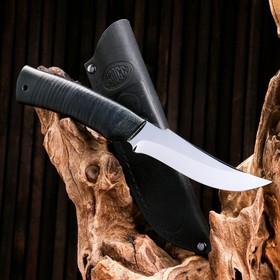 Нож охотничий «Баскардия» Н27, ст. ЭИ107, рукоять текстолит, кожа, 25 см