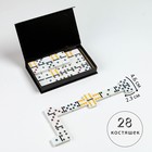 Dominoes 28 pieces in a carton, mix,10x16 cm