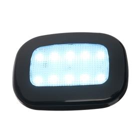 Светильник светодиодный в автомобиль, на магните, 10 LED, черный 5182344