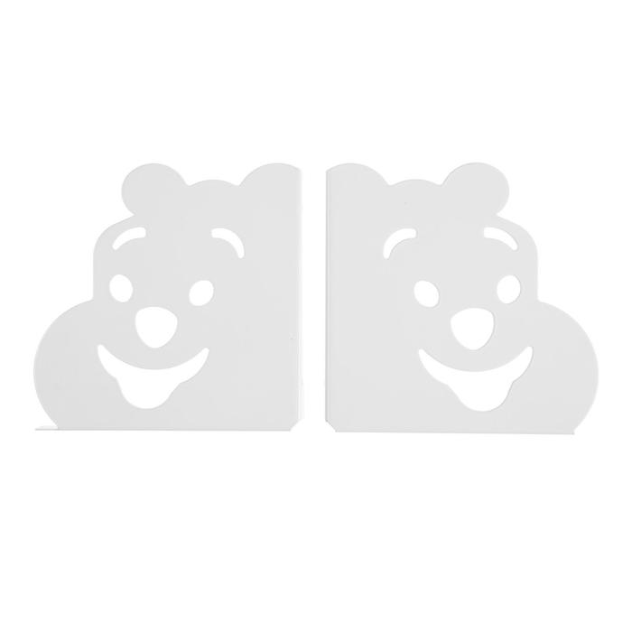 Кронштейн ТУНДРА, "Мишка" 180х180 мм, белый - фото 798835562