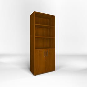 Шкаф для документов комбинированный 800*400*2000 Орех экко