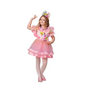 Карнавальный костюм «Пироженка-мороженка», платье, головной убор, р. 28, рост 110 см