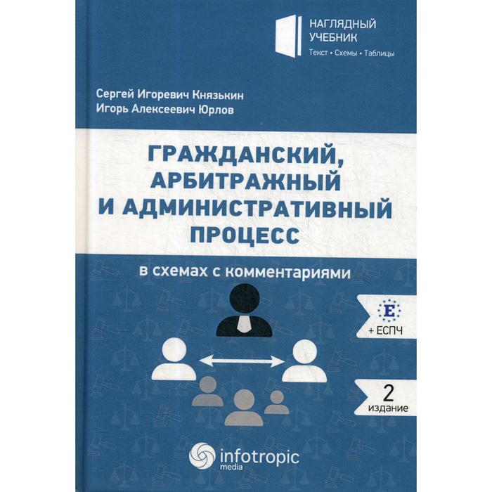 Гражданский арбитражный и административный процесс в схемах с комментариями с и князькин и а юрлов