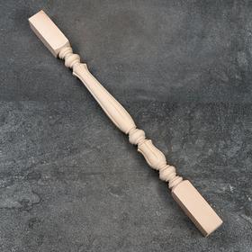 Балясина деревянная, 6×6×90 см, массив бука, сорт АВ
