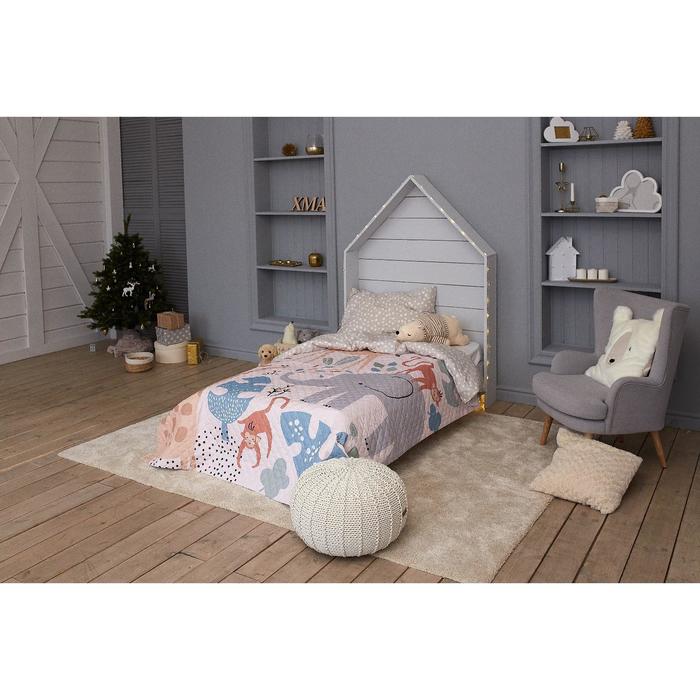 Покрывало "Этель" 2 сп Сафари, 180*220 см, микрофибра - фото 798845060