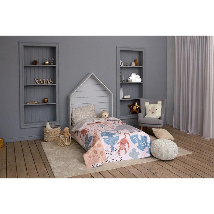 Покрывало "Этель" 2 сп Сафари, 180*220 см, микрофибра - фото 798845061