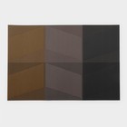 Салфетка кухонная «Пудра», 45,5×30 см, цвет коричнево-серый - фото 9267778