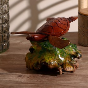Сувенир из дерева "Мудрая черепаха" 30х20х17 см