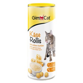 Лакомство GIMCAT для кошек, сырные шарики, 425 г