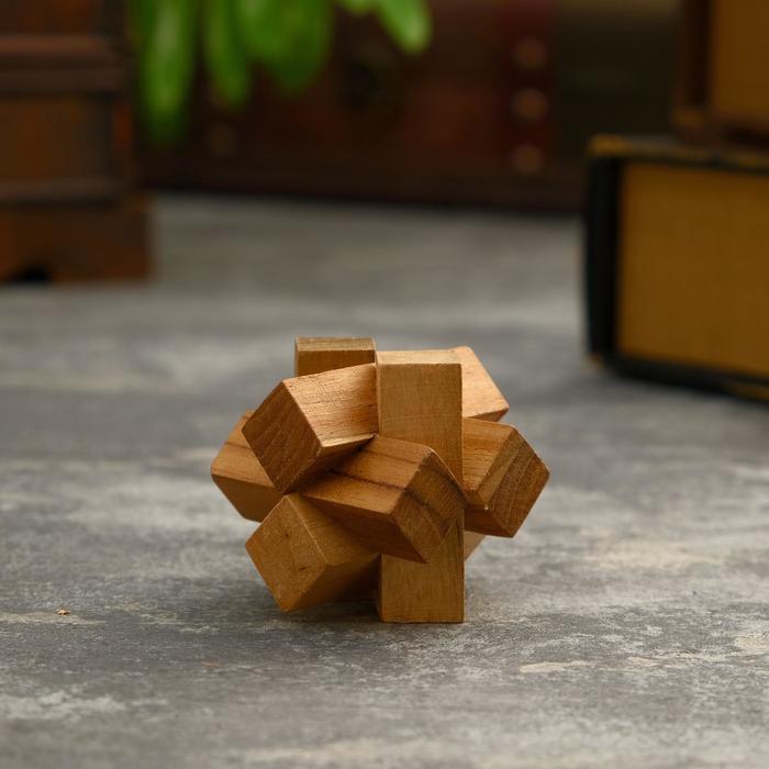 Головоломка из дерева \"Квадрат\" 6 частей 5,5х5,5х5,5 см | PROGRESS-LAND ...