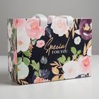 Коробка подарочная «Цветочная», 30 × 22 × 10 см - фото 797258939