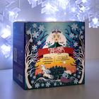 Гирлянда «Нить» 2 м с насадками «Снежинка матовая», IP20, прозрачная нить, 36 LED, свечение белое, 220 В 5148896