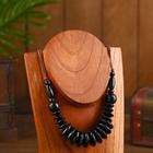 Beads "Lampung" wood 17x2x25 cm