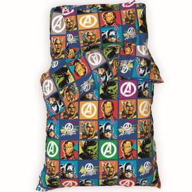 Постельное бельё 1,5 сп "Avengers" 143*215 см, 150*214 см, 50*70 см -1 шт