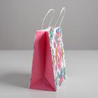 Пакет подарочный крафт «С 8 марта», 22 × 25 × 12 см 5134137