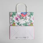 Пакет подарочный крафт «С 8 марта», 22 × 25 × 12 см 5134137