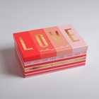 Набор подарочных коробок 5 в 1 «Любовь», 22 × 14 × 8.5‒ 32.5 × 20 × 12.5 см 5292698