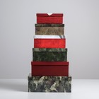 Набор подарочных коробок 6 в 1 «С 23 февраля», 20 х 12.5 х 7.5 ‒ 32.5 х 20 х 12.5 см 5292701